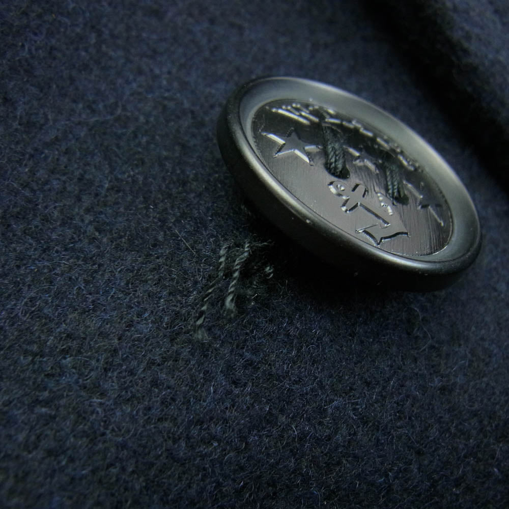 WTAPS ダブルタップス 172GWDT-JKM05 BLACKWATCH COAT ブラックウォッチ P コート ネイビー系 02【極上美品】【中古】