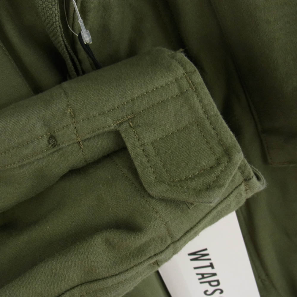 WTAPS ダブルタップス 19AW 192BRDT-JKM01 WMILL-65 JACKET ジップアップ ミリタリージャケット カーキ系 01【極上美品】【中古】