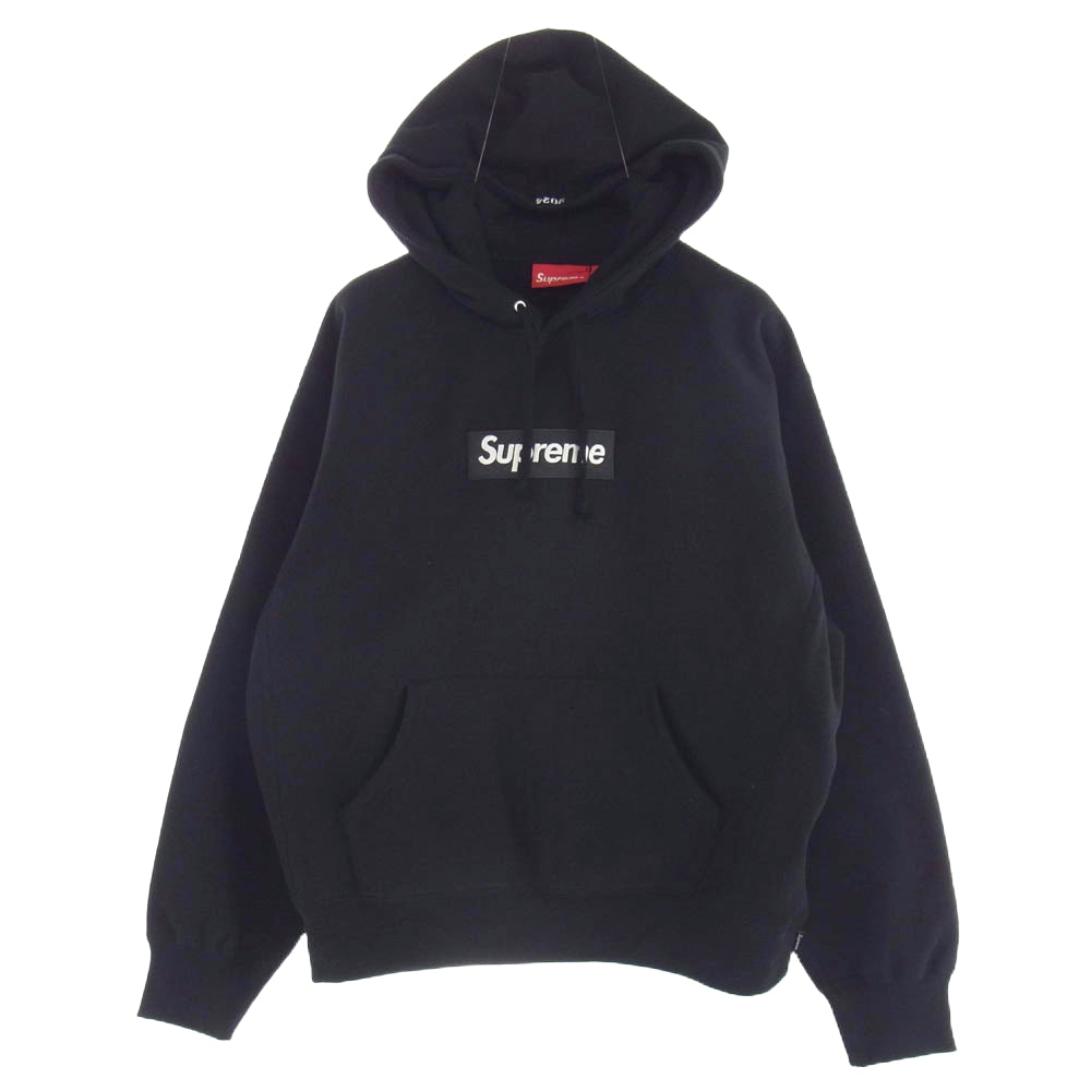 Supreme シュプリーム 24AW Box Logo Hooded Sweatshirt ボックスロゴ スウェット パーカー ブラック系 S【極上美品】【中古】