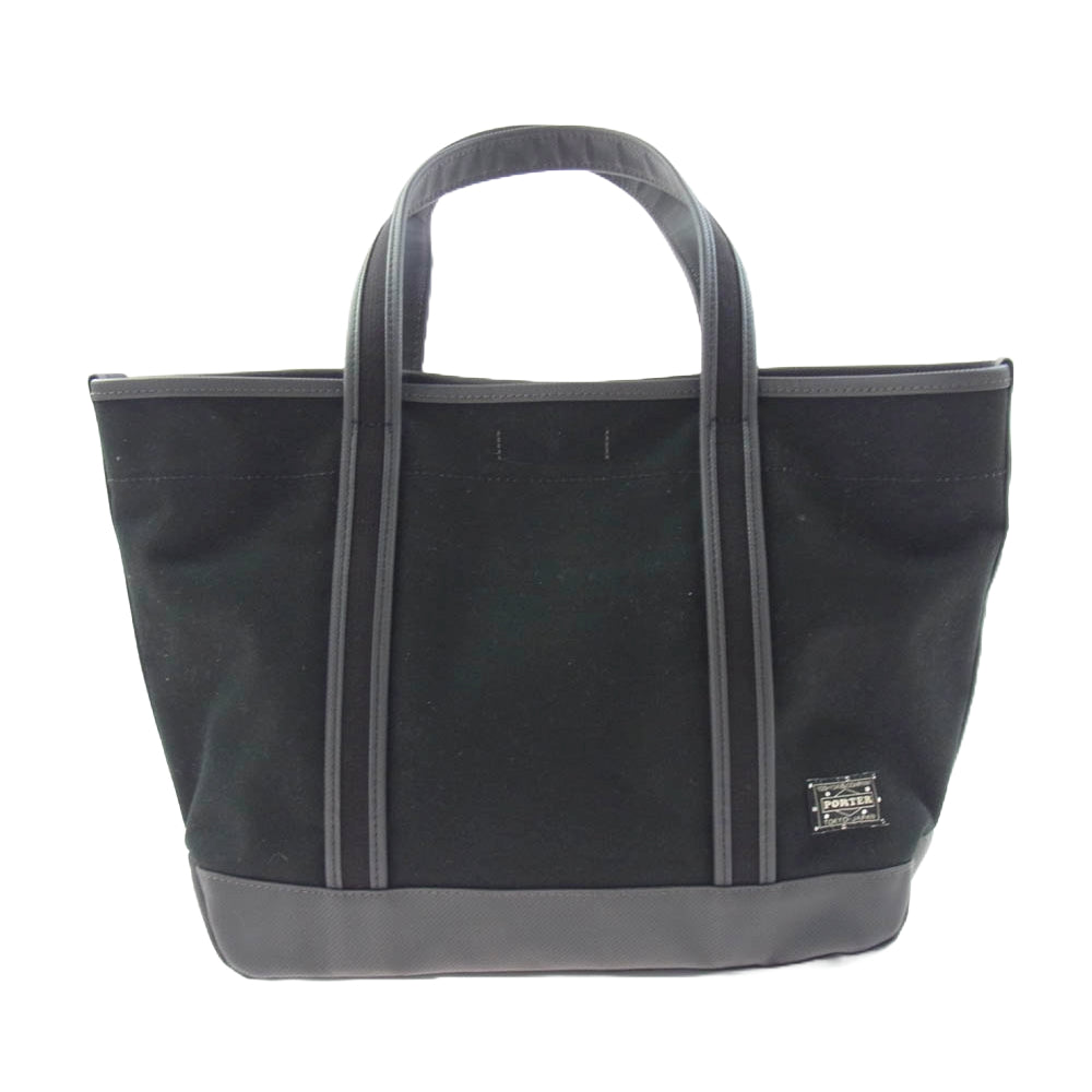 PORTER ポーター BOYFRIEND TOTE ボーイフレンド トートバッグ M ブラック系【中古】