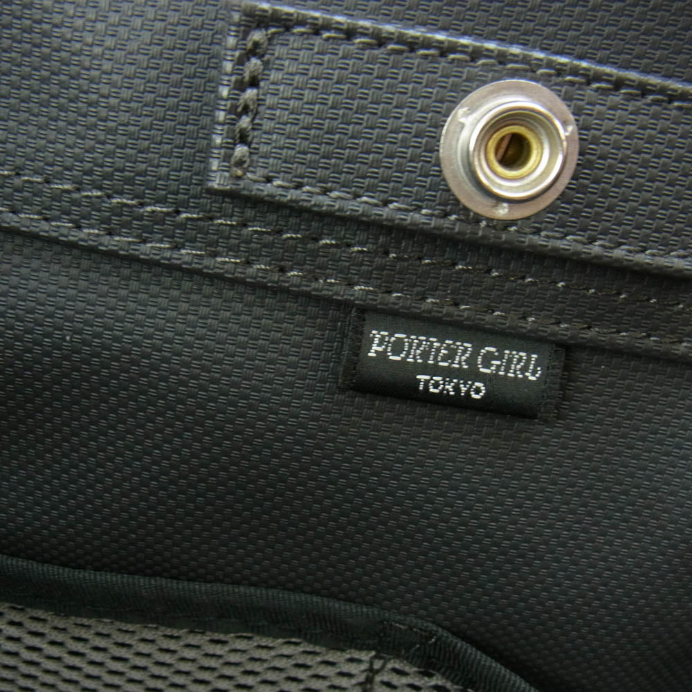 PORTER ポーター BOYFRIEND TOTE ボーイフレンド トートバッグ M ブラック系【中古】