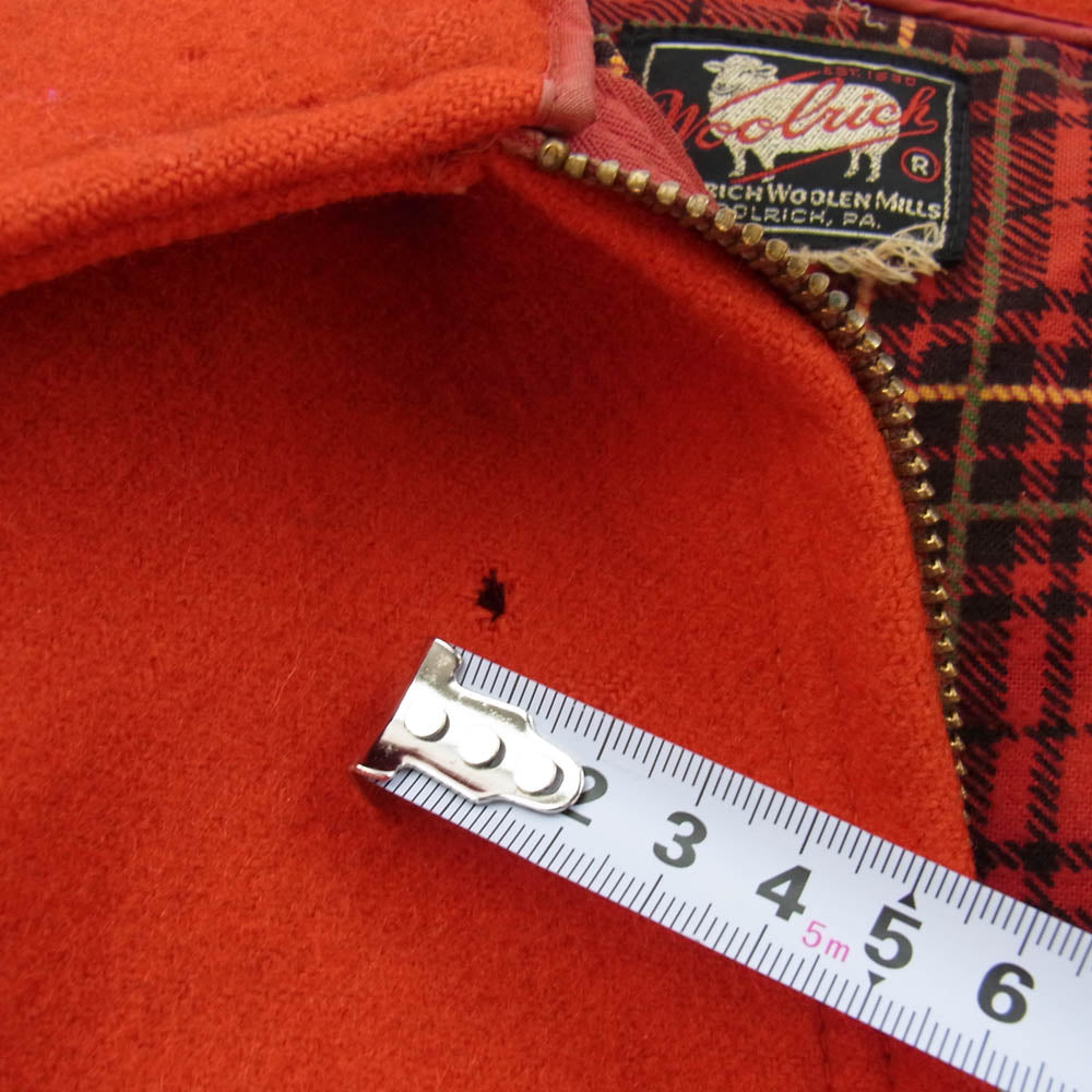 WOOLRICH ウールリッチ 50s VINTAGE ヴィンテージ ウール ジャケット レッド系 16【中古】