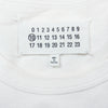 MAISON MARGIELA メゾンマルジェラ 12SS S30GC9996 Calendar tag back print T-shirt カレンダータグ バックプリント Tシャツ ホワイト系 M【中古】
