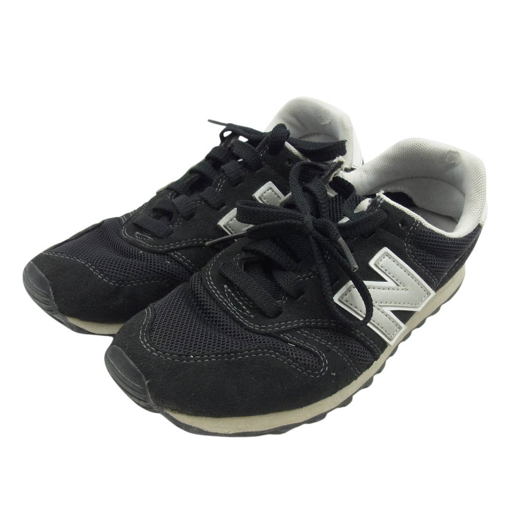 NEW BALANCE ニューバランス ML373B2 ローカット スニーカー ブラック系 23.5cm【中古】
