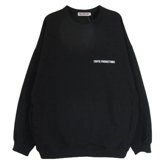 COOTIE クーティー Dry Tech Sweat Crew ドライ テック スウェット クルーネック プルオーバー ブラック系 L【中古】