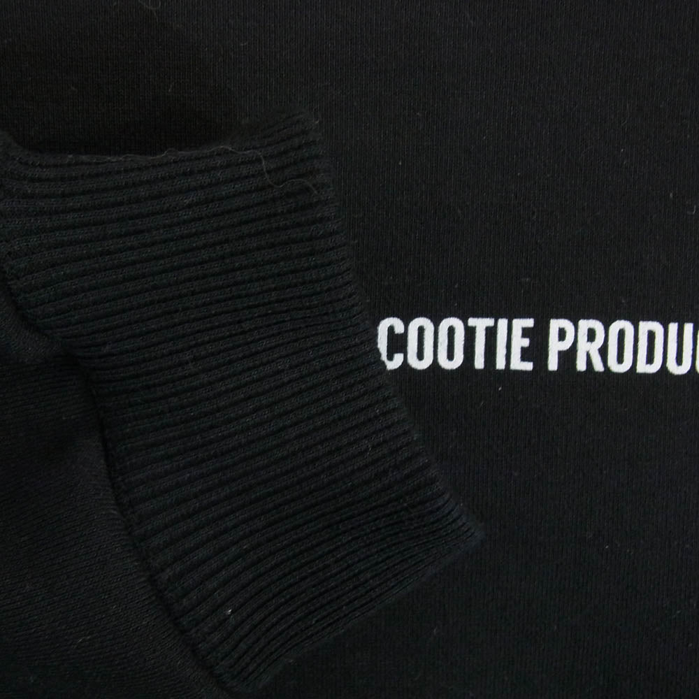 COOTIE クーティー Dry Tech Sweat Crew ドライ テック スウェット クルーネック プルオーバー ブラック系 L【中古】