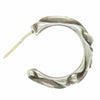 CHROME HEARTS クロムハーツ（原本無） HOOP SCROOL スクロール フープ ピアス シルバー系【中古】
