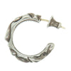 CHROME HEARTS クロムハーツ（原本無） HOOP SCROOL スクロール フープ ピアス シルバー系【中古】