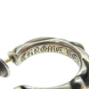 CHROME HEARTS クロムハーツ（原本無） HOOP SCROOL スクロール フープ ピアス シルバー系【中古】