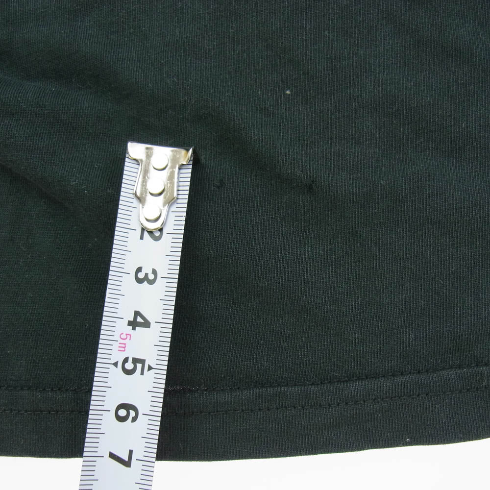 HYSTERIC GLAMOUR ヒステリックグラマー フロントプリント ロングスリーブ カットソー 長袖 ブラック系 S【中古】