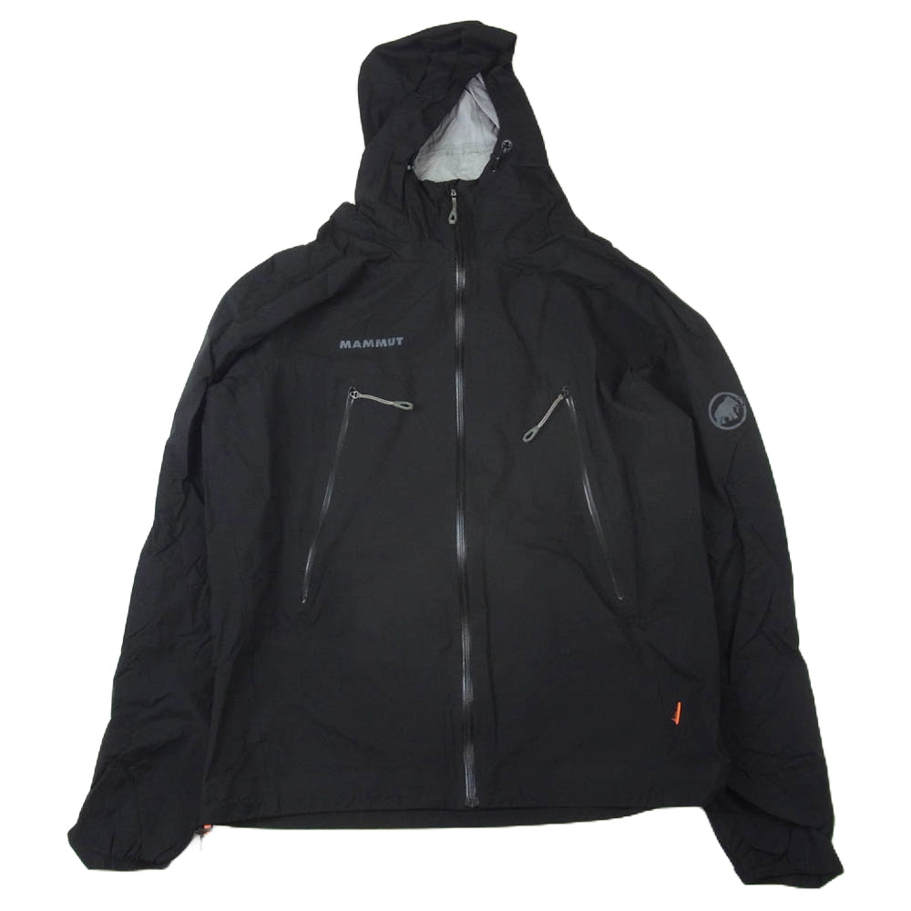 Mammut マムート 1010-27100 Masao Light HS Hooded Jacket マサオ ハードシェル ジャケット マウンテンパーカー ブラック系 S【中古】