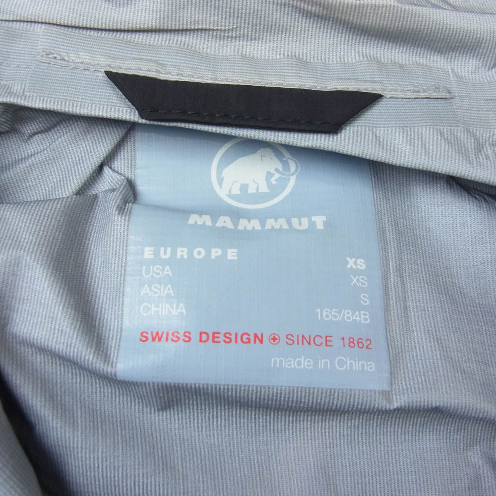 Mammut マムート 1010-27100 Masao Light HS Hooded Jacket マサオ ハードシェル ジャケット マウンテンパーカー ブラック系 S【中古】