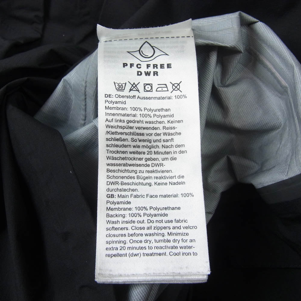 Mammut マムート 1010-27100 Masao Light HS Hooded Jacket マサオ ハードシェル ジャケット マウンテンパーカー ブラック系 S【中古】