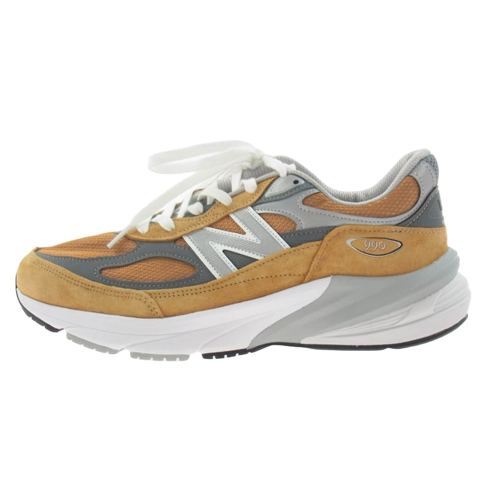 NEW BALANCE ニューバランス U990TN6 ローカット スニーカー ブラウン系 27.0cm【新古品】【未使用】【中古】