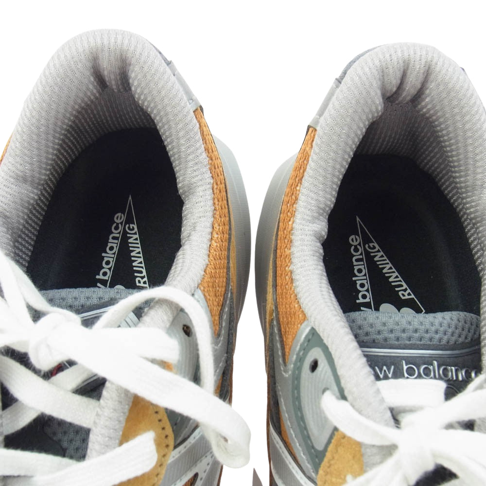 NEW BALANCE ニューバランス U990TN6 ローカット スニーカー ブラウン系 27.0cm【新古品】【未使用】【中古】