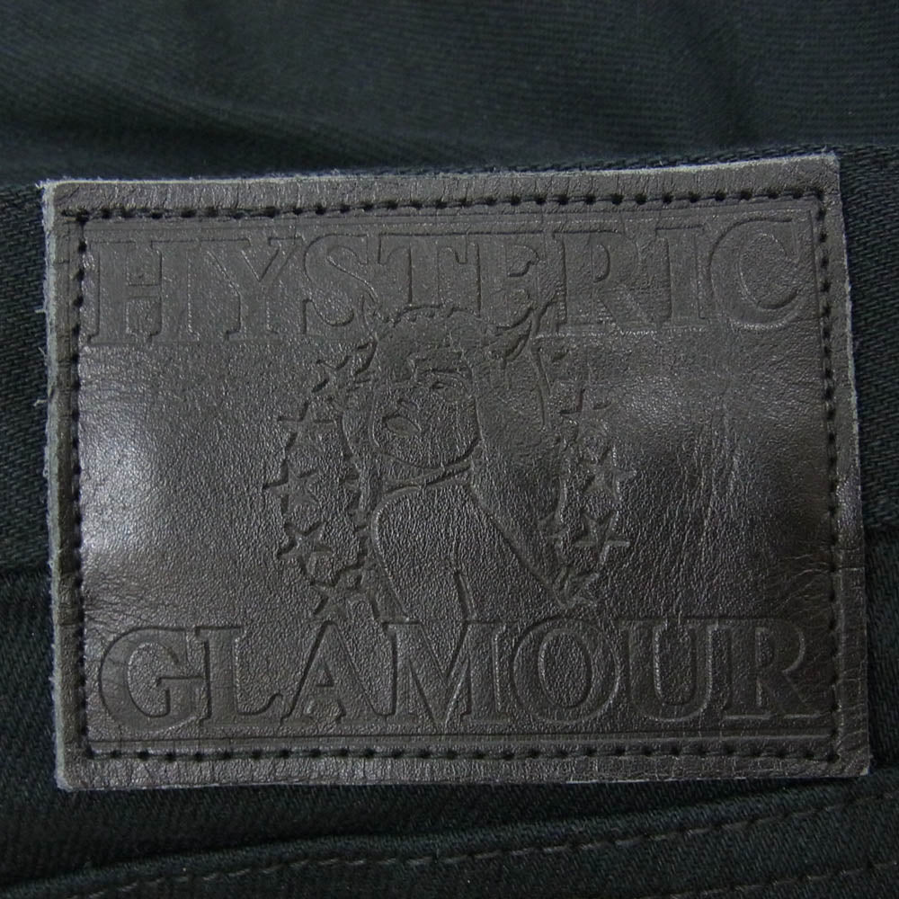 HYSTERIC GLAMOUR ヒステリックグラマー 24SS 02241AP20 ブラック デニム スリム パンツ ブラック系 29【新古品】【未使用】【中古】