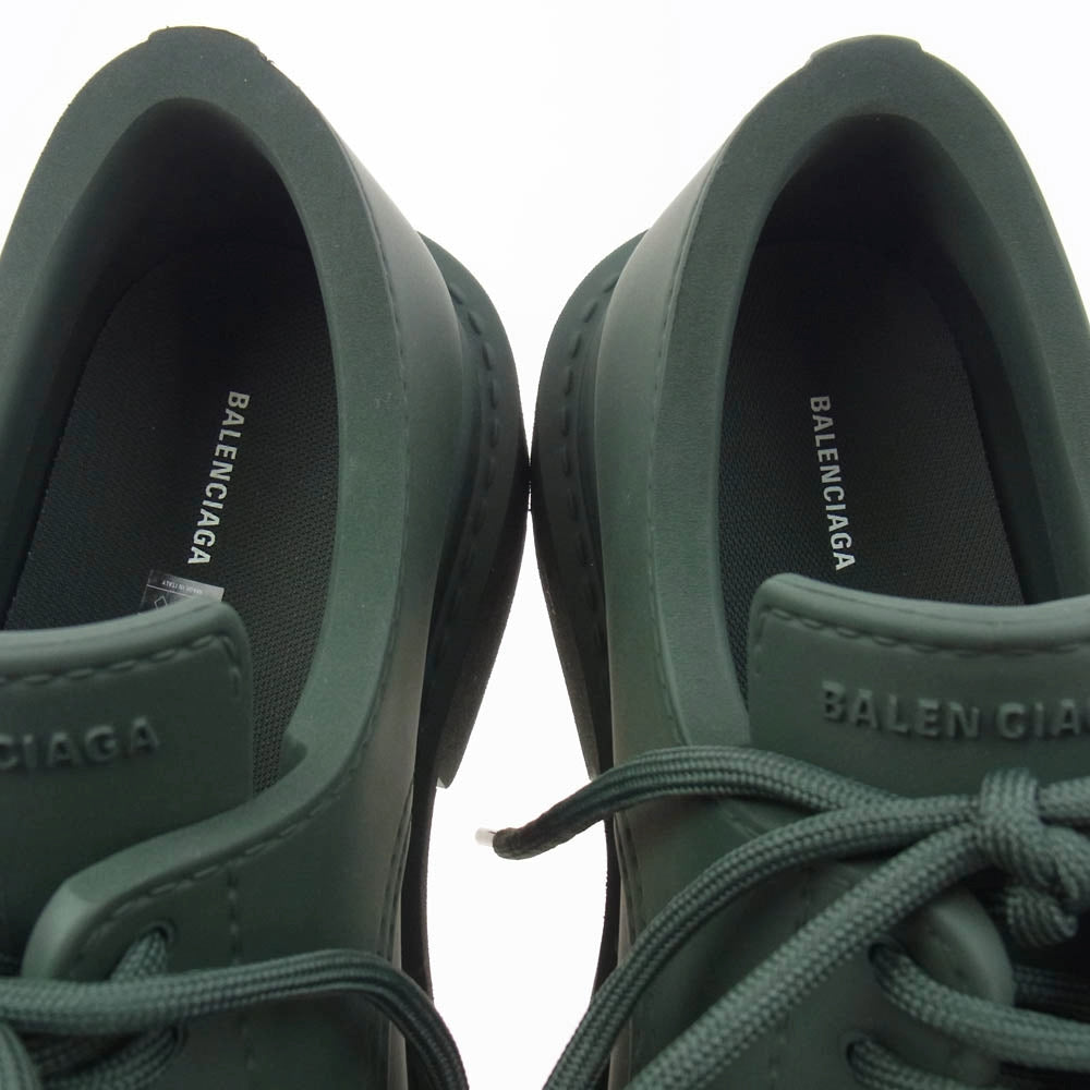 BALENCIAGA バレンシアガ 717805 STEROID DERBY ステロイド ダービー シューズ モスグリーン系 41【新古品】【未使用】【中古】