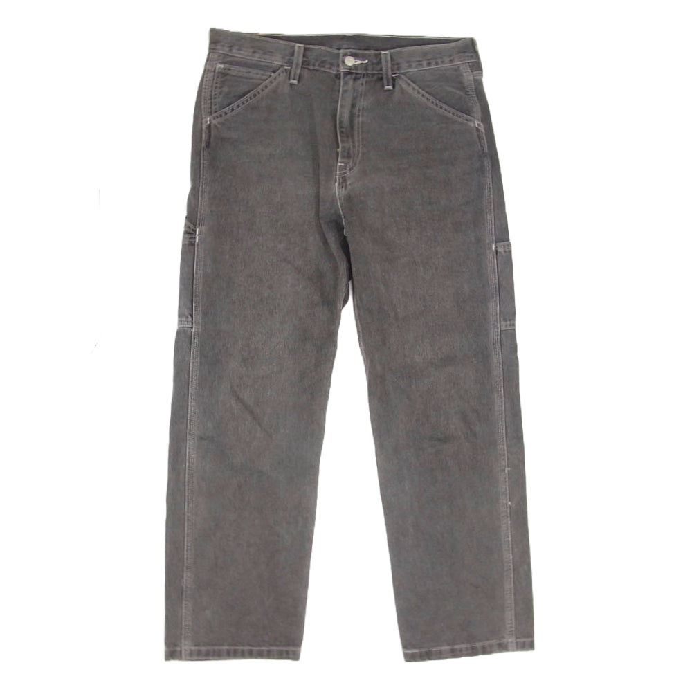 Levi's リーバイス STAY LOOSE ワイドストレート ペインター デニム パンツ ブラック系 32【中古】