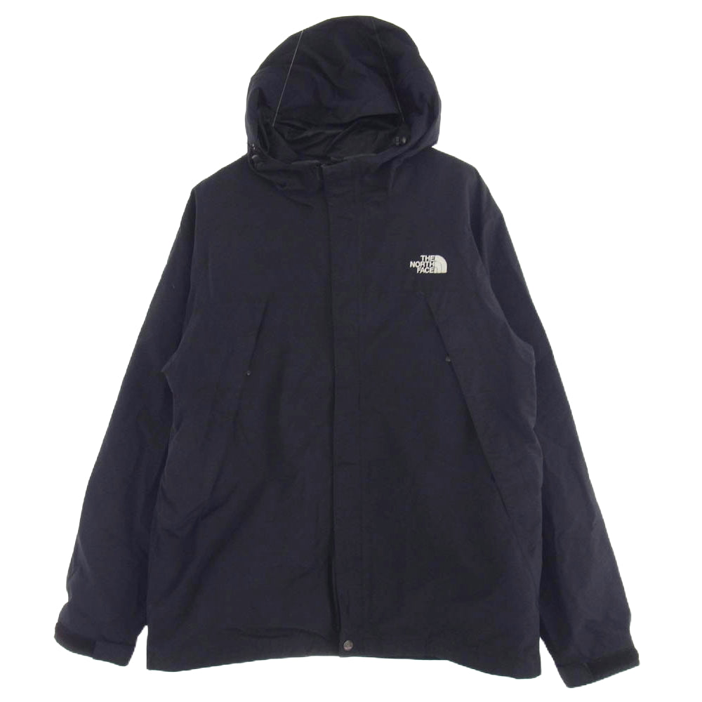 THE NORTH FACE ノースフェイス NP61520 SCOOP JACKET スクープ ジャケット ナイロン ジャケット マウンテン パーカー ブラック系 XL【中古】