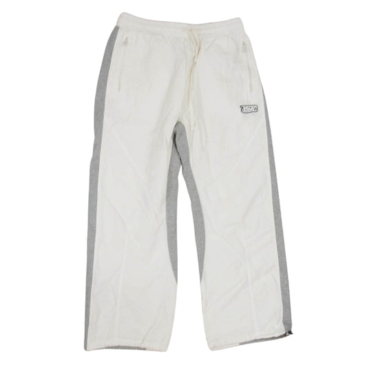 DIESEL ディーゼル A12092 Track Pants 切替 ナイロン トラック パンツ ホワイト系 L【中古】