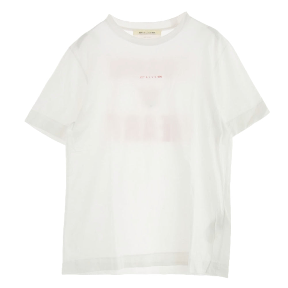 アリクス CHANGE OF HEART ロゴプリント 半袖 クルーネック Tシャツ カットソー ホワイト系 M【中古】