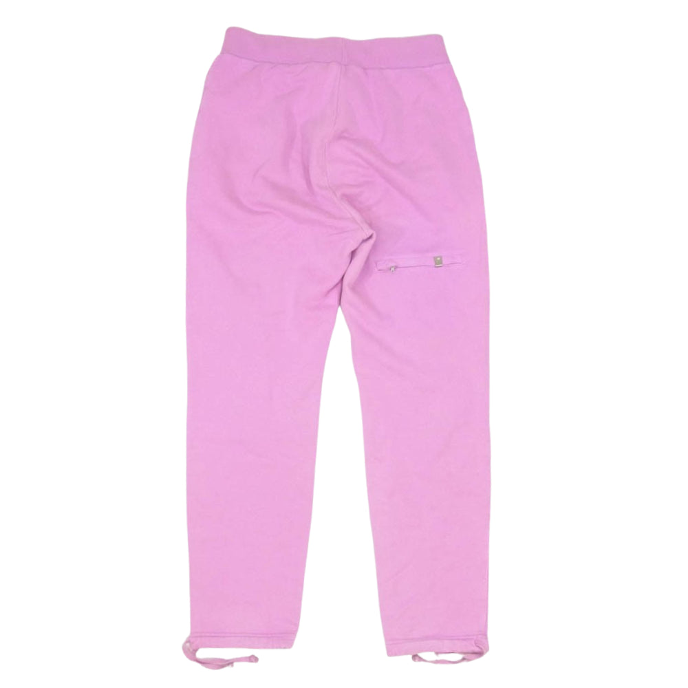アリクス LIGHTERCAP SWEATPANT 裾ドローコード スウェットパンツ ピンク系 M【中古】