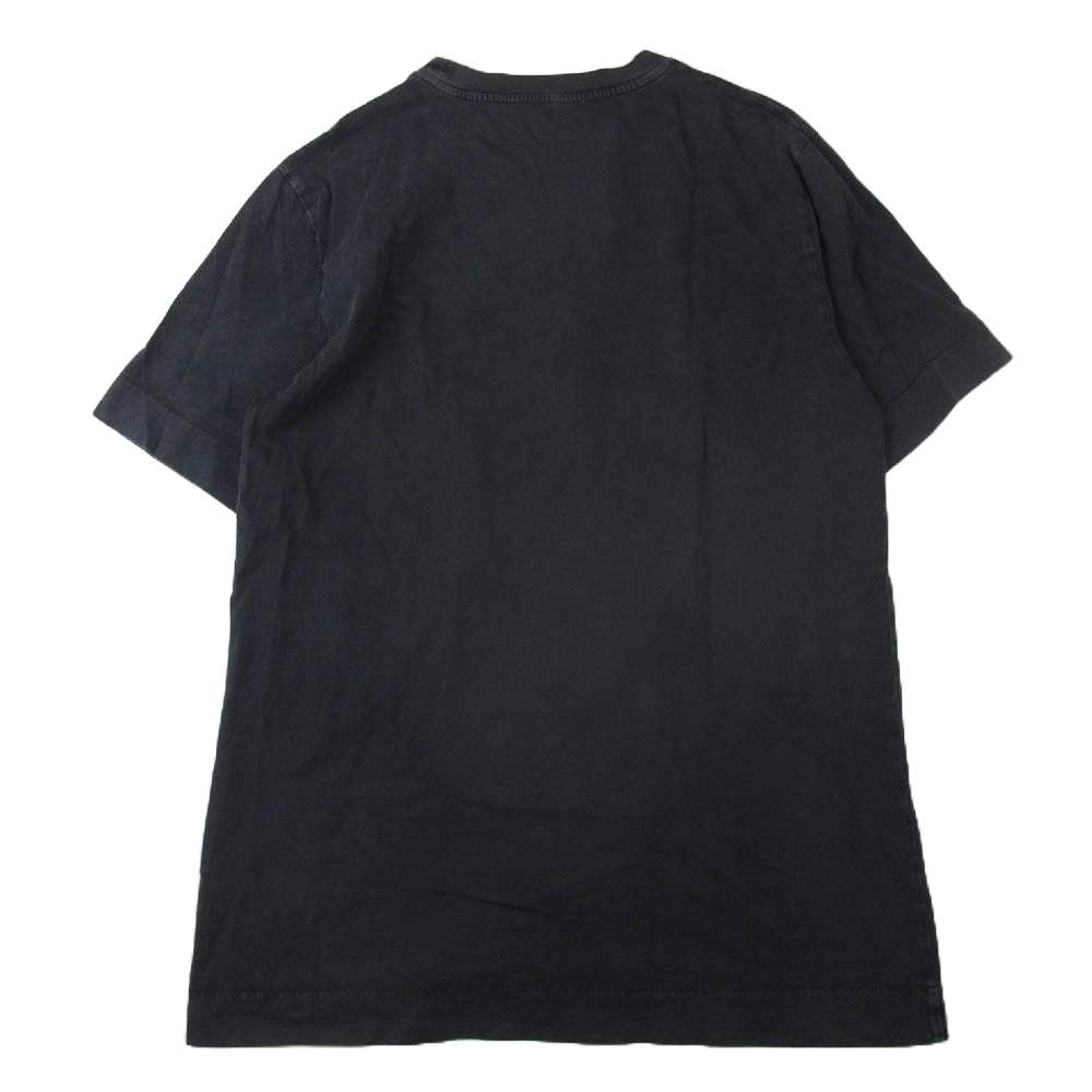 アリクス AAUPA0279FA01 LOGO PRINT GRAPHIC T-SHIRT グラフィック ロゴプリント 半袖 クルーネック Tシャツ カットソー ブラック系 L【中古】
