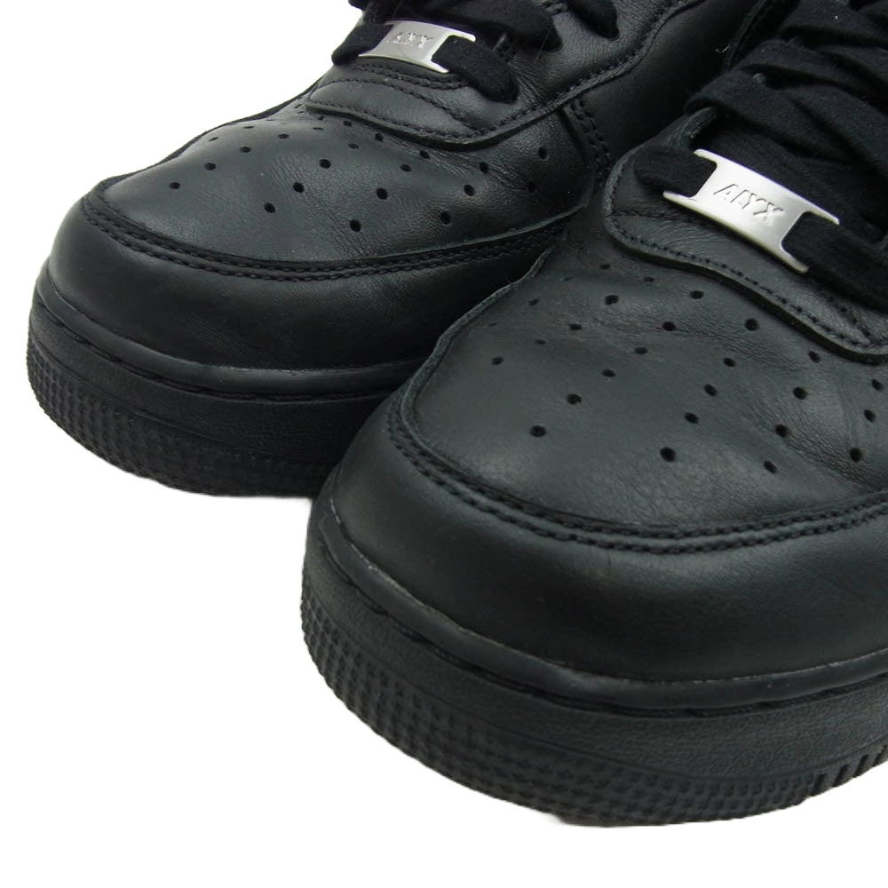 NIKE ナイキ FJ4908-001 1017 ALYX 9SM Air Force 1 Low アリクス エアフォース ローカット スニーカー ブラック系 28cm【中古】