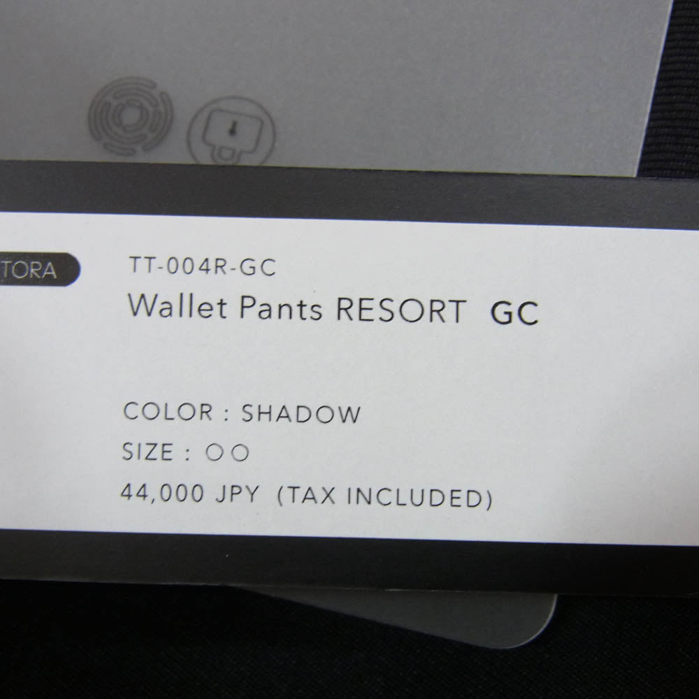TEATORA テアトラ TT-004R-GC WALLET PANTS RESORT GHOST CODE SHADOW パンツ ブラック系 2【極上美品】【中古】