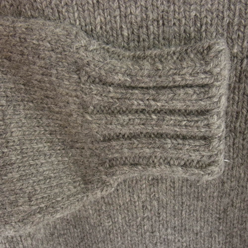 ANATOMICA アナトミカ 3PLY SHETLAND SWEATER TURTLE JAMIESON'S シェットランド セーター タートル ジャーミソンズ ニット グレー系 38【極上美品】【中古】