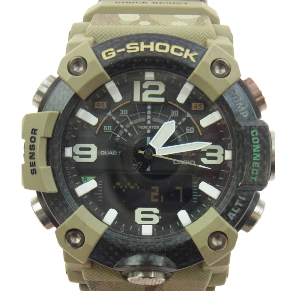 CASIO G-SHOCK カシオ ジーショック GG-B100BA-1AJR BRITISH ARMY マッドマスター マスターオブG コラボモデル ウォッチ 腕時計 ベージュ系【中古】