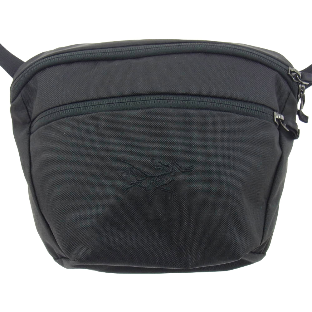 ARC'TERYX アークテリクス 24SS MANTIS 2 マンティス2 WAIST PACK ウエストパック ショルダーバッグ ブラック系【極上美品】【中古】