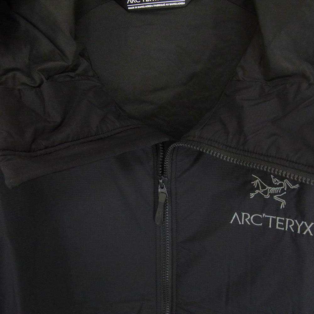 ARC'TERYX アークテリクス 24SS ATOM HOODY M アトム フーディ 中綿 ジャケット ブラック系 S【美品】【中古】