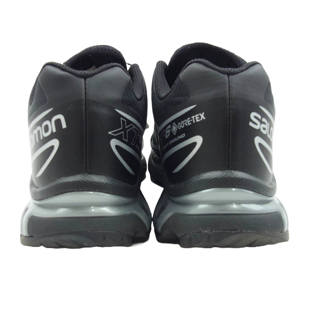 salomon サロモン 474506 XT-6 GTX GORE-TEX Black Footwear Silver ゴアテックス ブラック フットウェアシルバー スニーカー ブラック系 27.5cm【中古】
