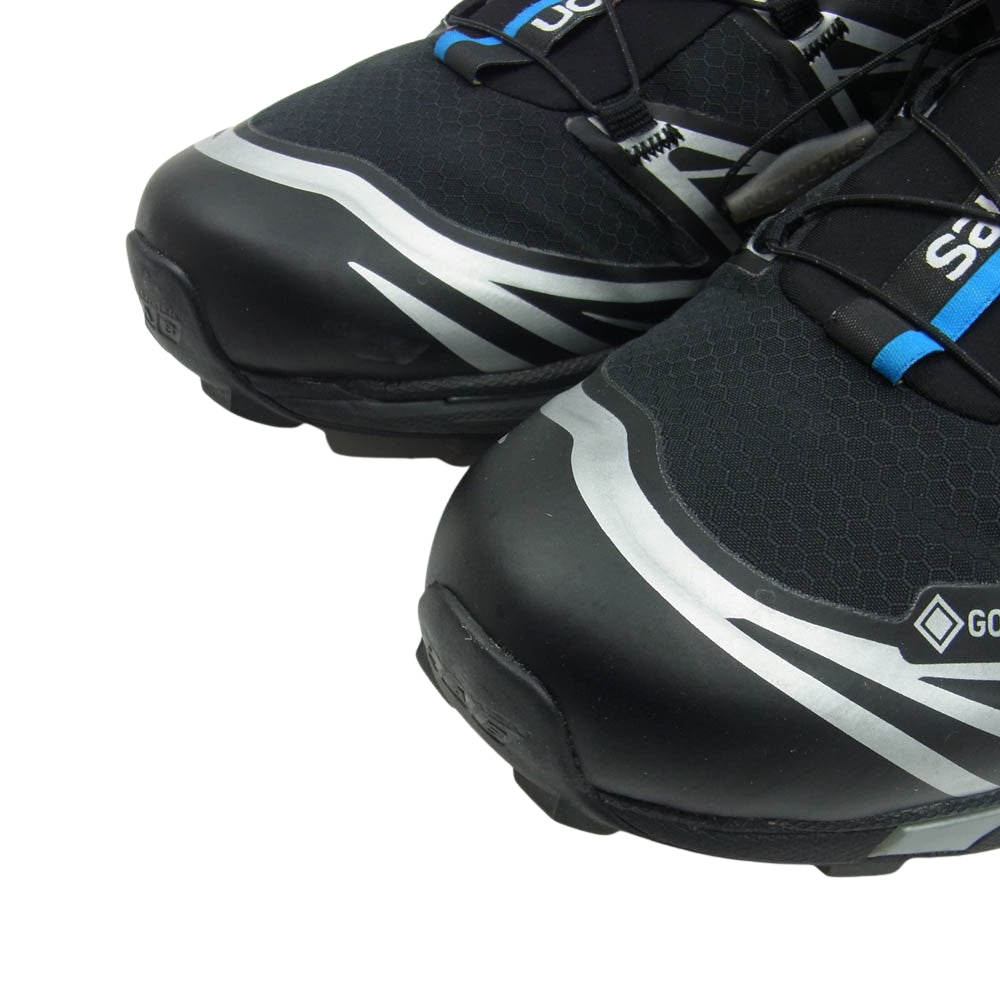 salomon サロモン 474506 XT-6 GTX GORE-TEX Black Footwear Silver ゴアテックス ブラック フットウェアシルバー スニーカー ブラック系 27.5cm【中古】