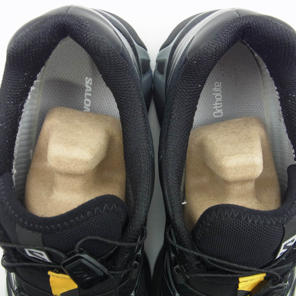 salomon サロモン 474506 XT-6 GTX GORE-TEX Black Footwear Silver ゴアテックス ブラック フットウェアシルバー スニーカー ブラック系 27.5cm【中古】