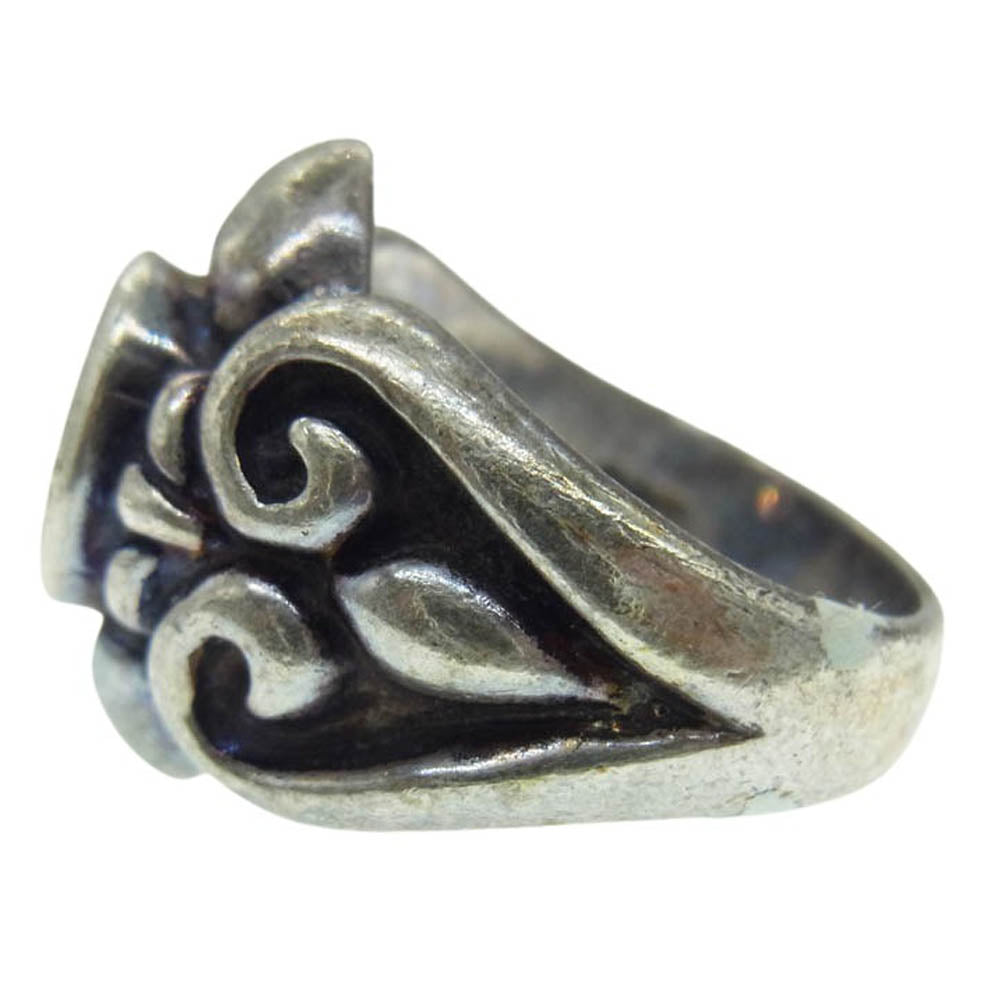 ROYAL ORDER ロイヤルオーダー FOREVER W / CRYSTAL PINK フォーエバー リング クリスタルピンク シルバー系 13号【中古】