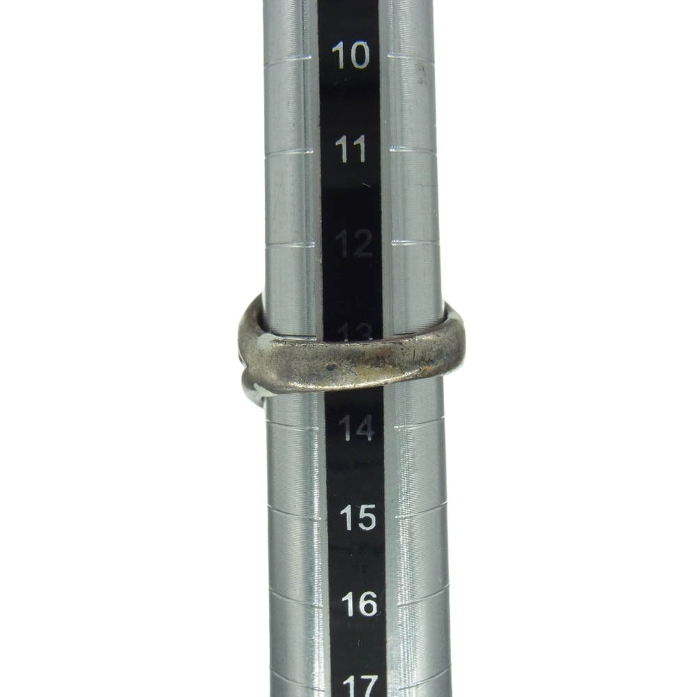 ROYAL ORDER ロイヤルオーダー FOREVER W / CRYSTAL PINK フォーエバー リング クリスタルピンク シルバー系 13号【中古】