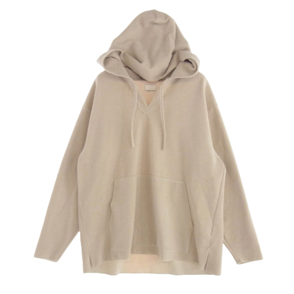 NUMBER(N)INE ナンバーナイン 171323001 ループジャージ ルーズ メキシカン パーカー ベージュ系 2【中古】