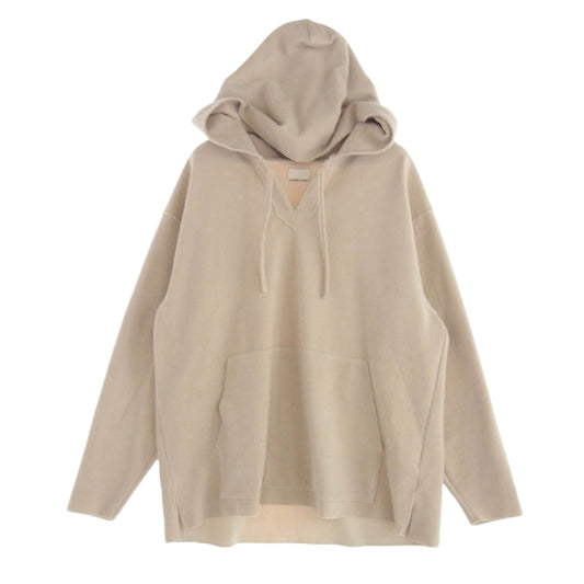 NUMBER(N)INE ナンバーナイン 171323001 ループジャージ ルーズ メキシカン パーカー ベージュ系 2【中古】