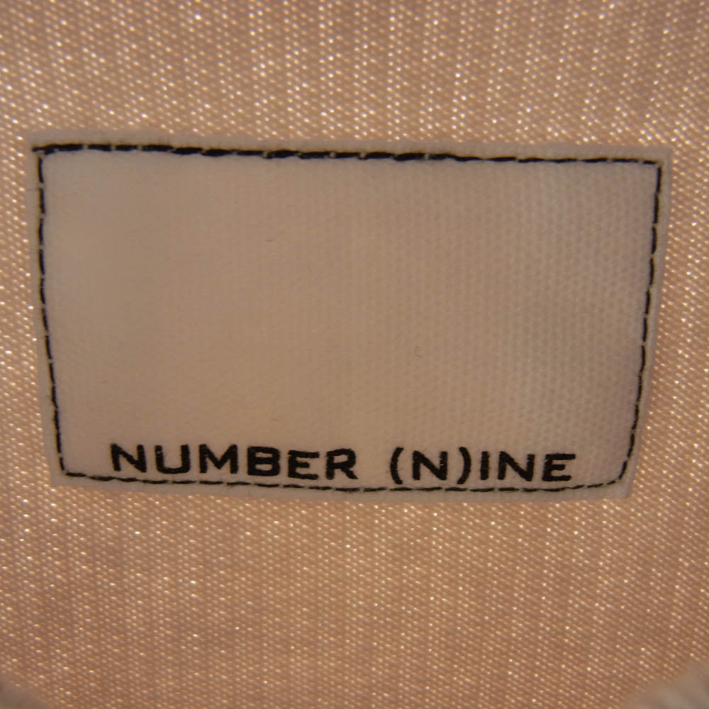 NUMBER(N)INE ナンバーナイン 171323001 ループジャージ ルーズ メキシカン パーカー ベージュ系 2【中古】