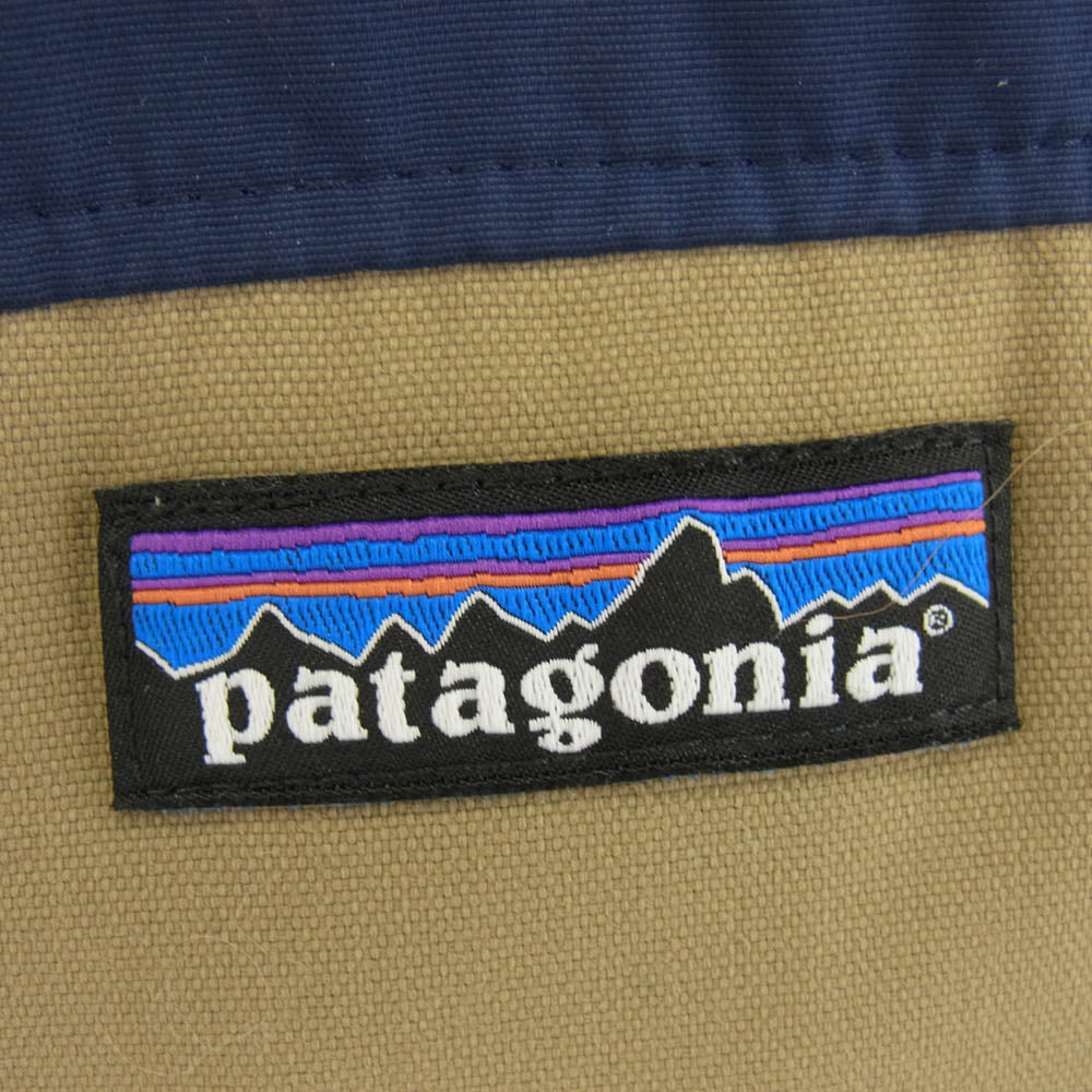 patagonia パタゴニア 17AW 27587 17年製 Reversible Bivy Down Vest リバーシブル ビビー ダウン ベスト ネイビー系 ベージュ系【中古】