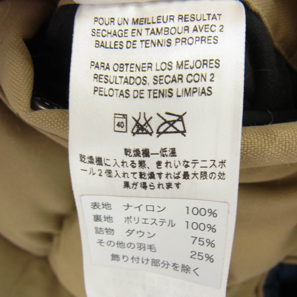patagonia パタゴニア 17AW 27587 17年製 Reversible Bivy Down Vest リバーシブル ビビー ダウン ベスト ネイビー系 ベージュ系【中古】