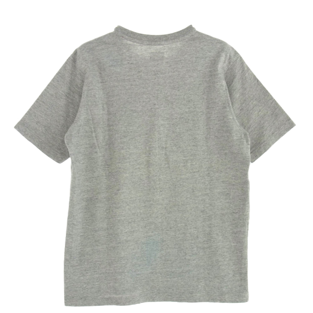 Supreme シュプリーム S/S Pocket Tee ロゴプリント ショートスリーブ 半袖 ポケット Tシャツ グレー系 M【中古】