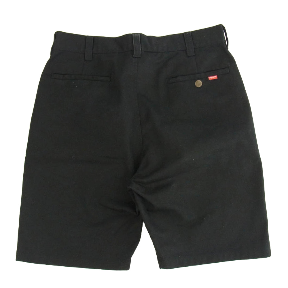 Supreme シュプリーム Work Short ワークショーツ チノ ショート パンツ ブラック系 30【中古】