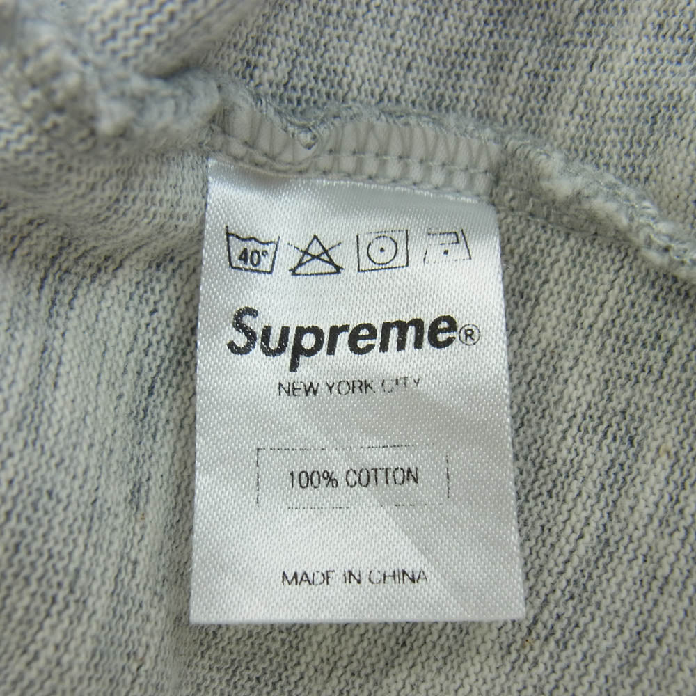Supreme シュプリーム L/S Pocket Tee ピスタグ 長袖 ロングスリーブ ポケット Tシャツ グレー系 S【中古】
