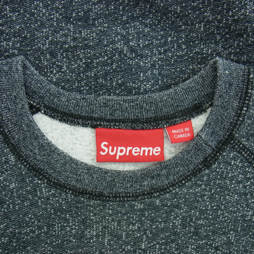 Supreme シュプリーム 10AW Collegiate Crew スウェット グレー系 M【中古】