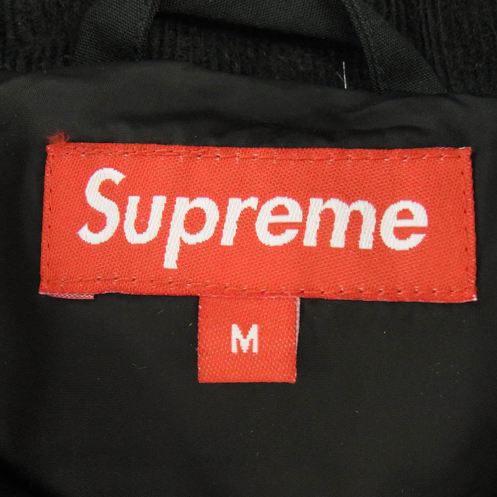 Supreme シュプリーム 12AW Hooded Down Vest ブラック系 M【中古】