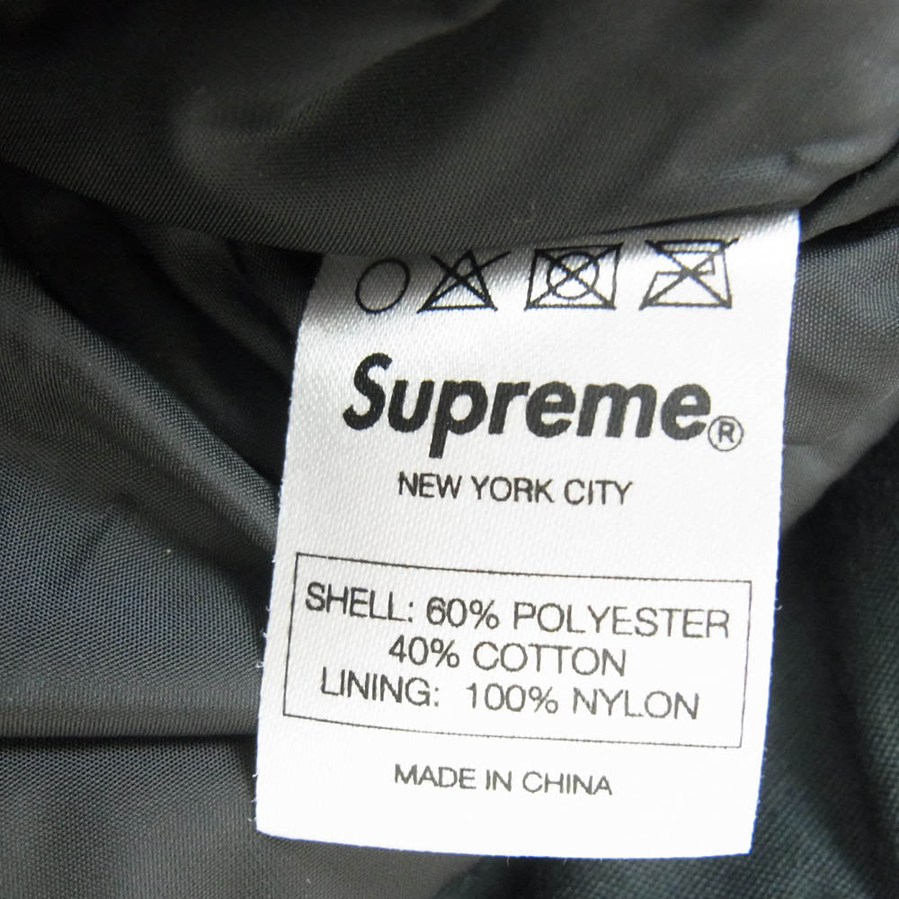 Supreme シュプリーム 12AW Hooded Down Vest ブラック系 M【中古】