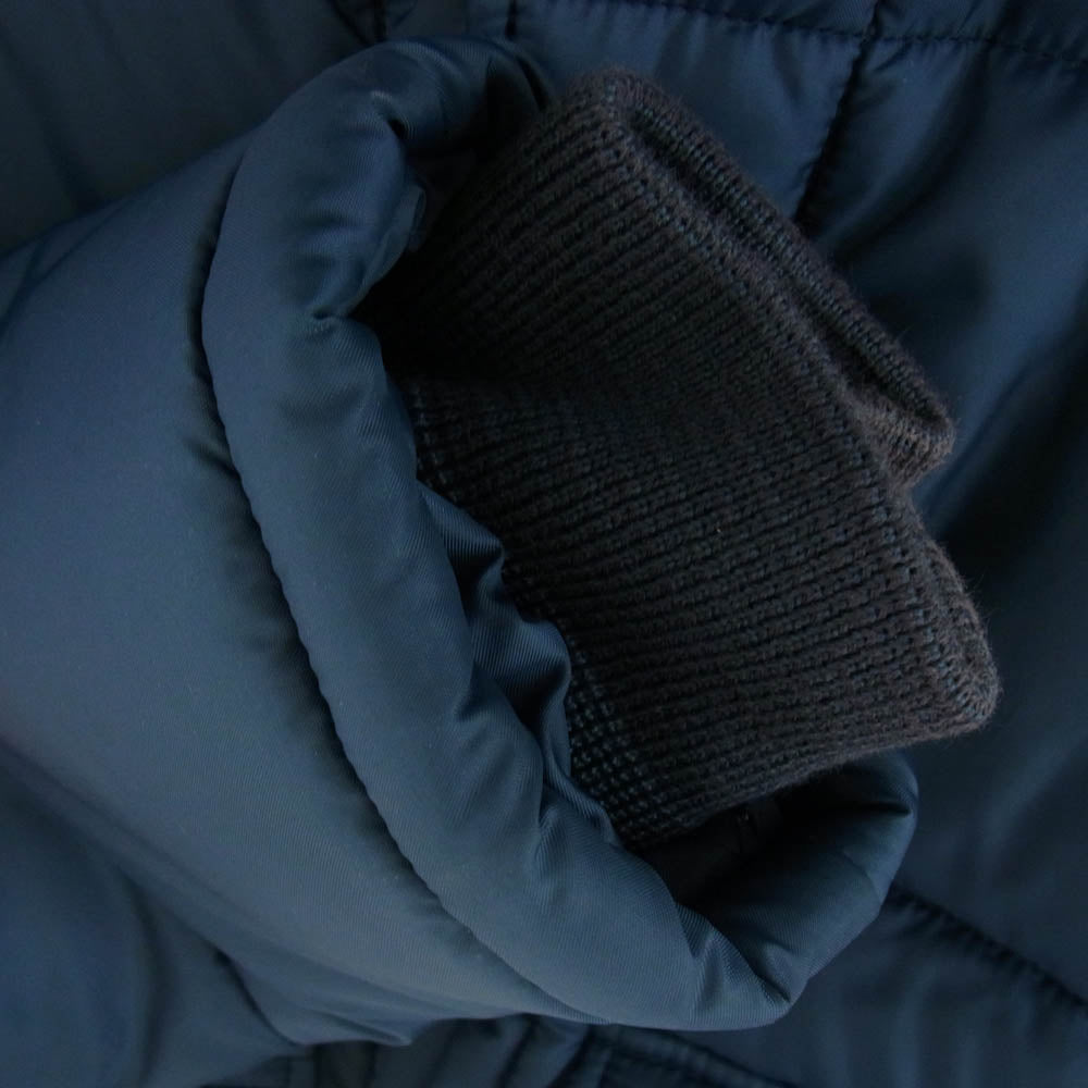 TENDERLOIN テンダーロイン T-NRA JACKET ナイロン パディング ロゴワッペン付 中綿 ジャケット ブルー系 38【中古】